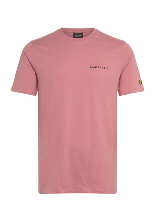 Embroidered T-Shirt Lyle & Scott Pink