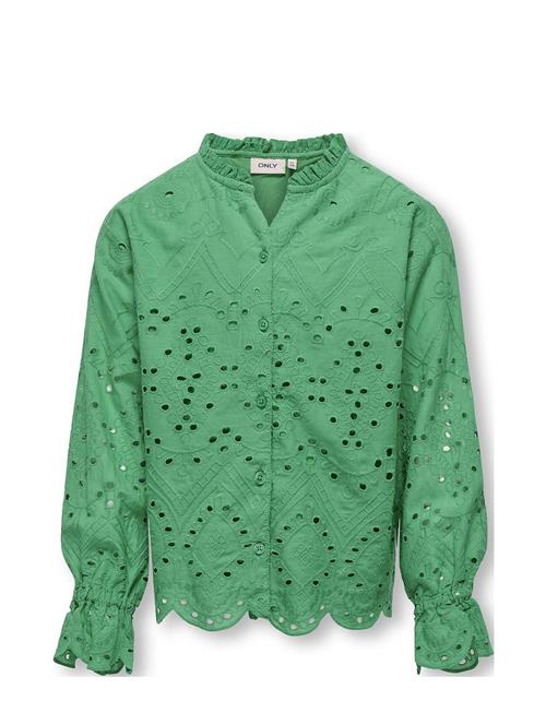 Kogcleo Life L/S Emb Shirt Wvn Kids Only Green