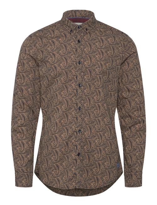 Ditsy Aop Shirt Scotch & Soda Brown