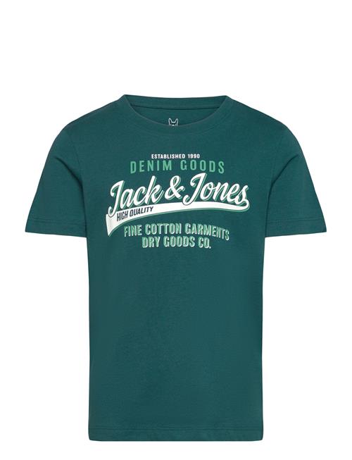 Jack & Jones Jjelogo Tee Ss Ck 2Col 24/25 Noos Mni Jack & J S Green