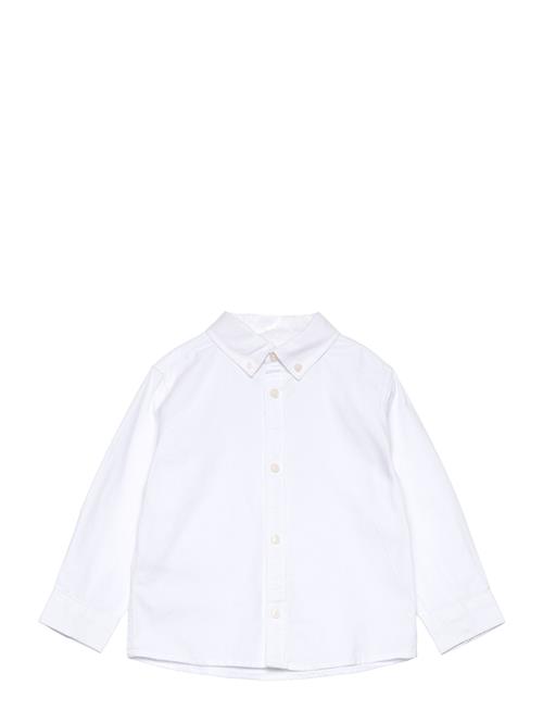 Mango Oxford Cotton Shirt Mango White