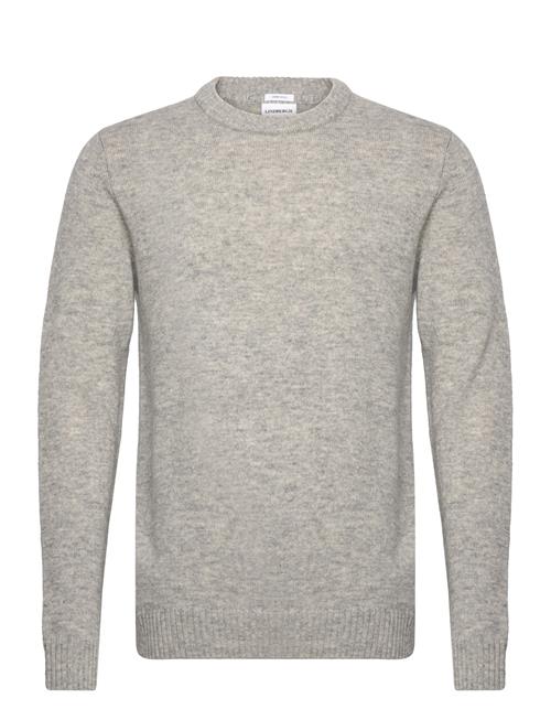 Lindbergh Lambswool O-Neck Knit Lindbergh Grey