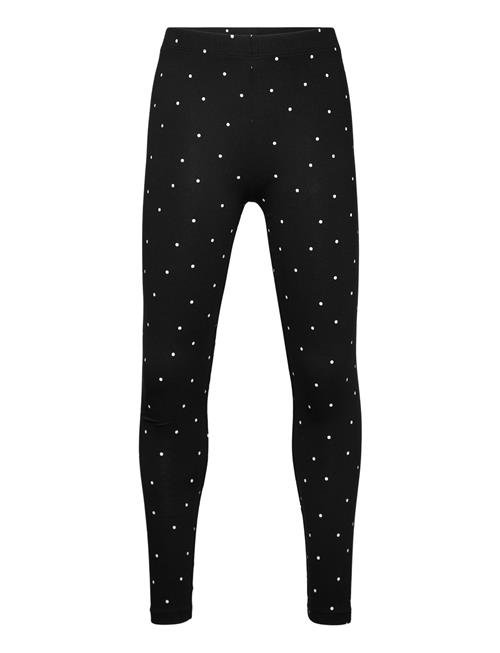 Mango Printed Leggings Mango Black