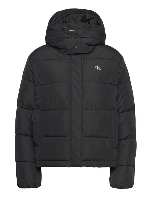 Matte Monologo Nd Short Puffer Calvin Klein Jeans Black