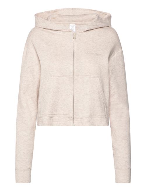 Calvin Klein Full Zip Hoodie Calvin Klein Beige