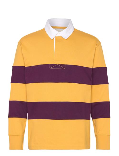 GANT Block Stripe Heavy Rugger GANT Yellow