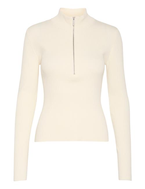 Gestuz Yasmiagz Zipper Pullover Gestuz Cream