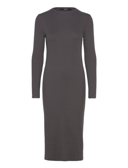 Vmmchloe Ls Calf Dress Ga Jrs Vero Moda Maternity Grey