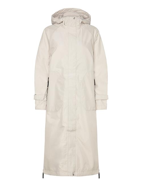 Ilse Jacobsen Eco Finished Long Raincoat Ilse Jacobsen Cream