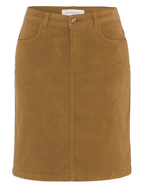 Lisa Minicord Skirt Newhouse Brown