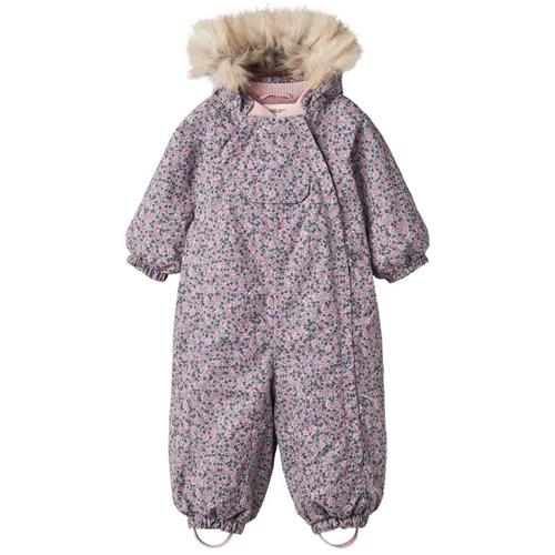 Wheat Nickie Tech Flyverdragt Winter Flowers 74 cm  Blå  74 cm  Unisex