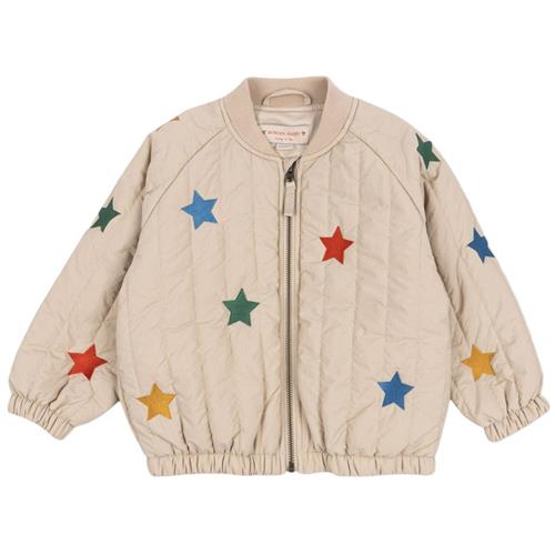 Konges Sløjd Juno Bomberjakke Oxford Tan Stars | Beige | 7-8 years