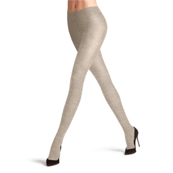 Falke KGaA Falke Strømpebukser Family Women Tights Lysegrå bomuld Medium Dame