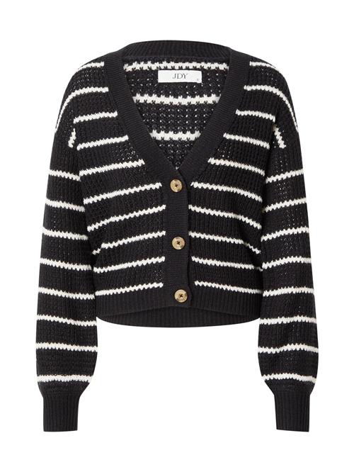 JDY Cardigan 'JDYELLEN'  sort / hvid