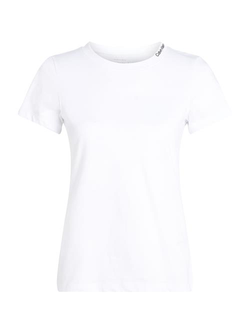 Calvin Klein Jeans Shirts 'ELASTIC T'  hvid