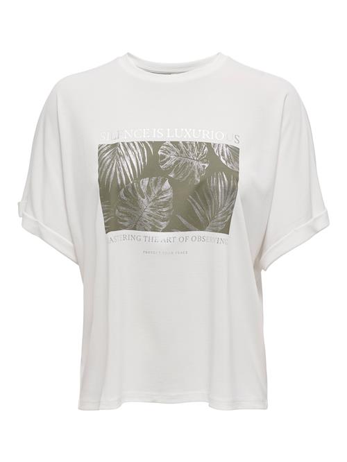 Se ONLY Shirts 'ONLFREE'  oliven / sølv / hvid ved About You