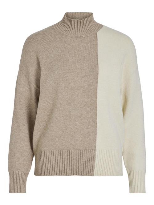 VILA Pullover  beige / brun