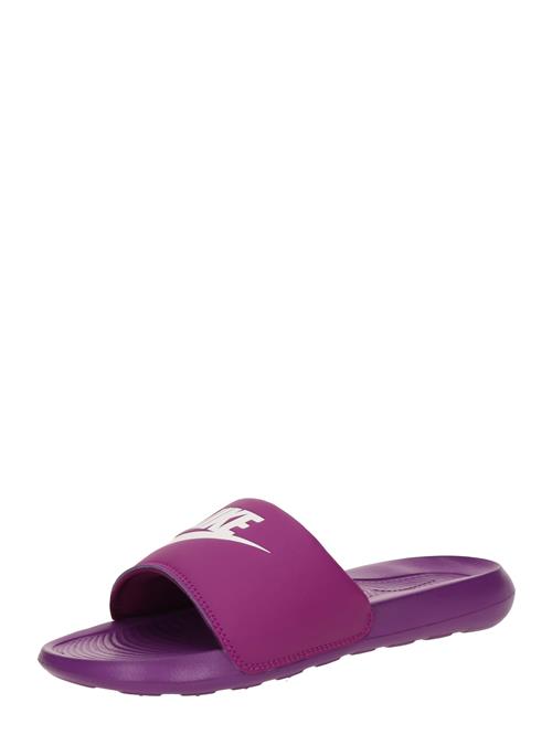 Nike Sportswear Pantoletter 'Victori One Slide'  lilla / hvid