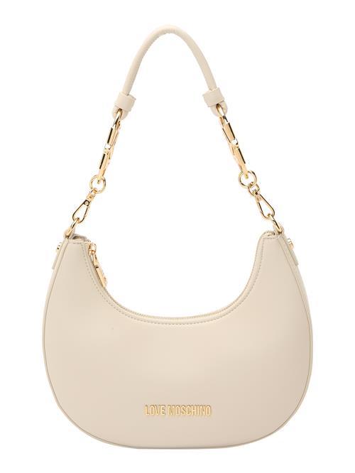 Love Moschino Skuldertaske  creme / guld