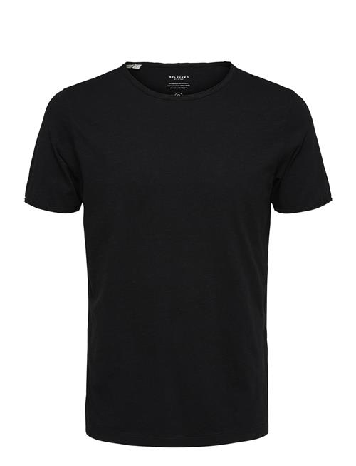 Selected Homme Slhmorgan Ss O-Neck Tee Noos Selected Homme Black