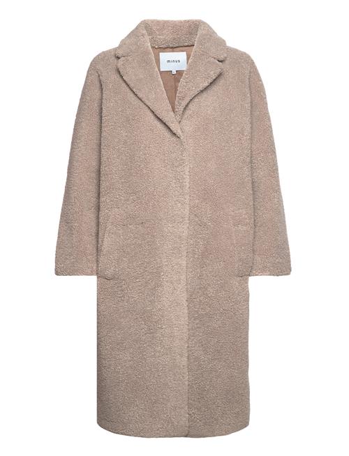 Minus Mssaidie Vegan Fur Coat Minus Beige