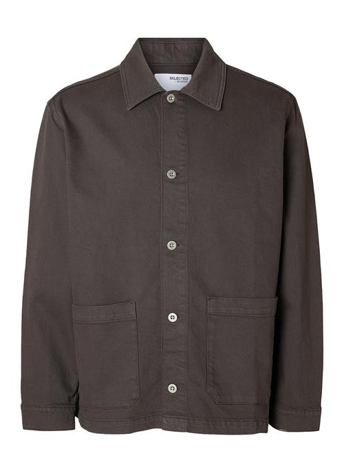 Selected Homme Slhboxy-Carpenter Overshirt Ex Selected Homme Grey