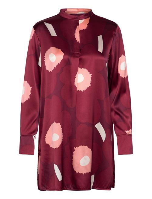 Marimekko Tiina Unikko Marimekko Burgundy