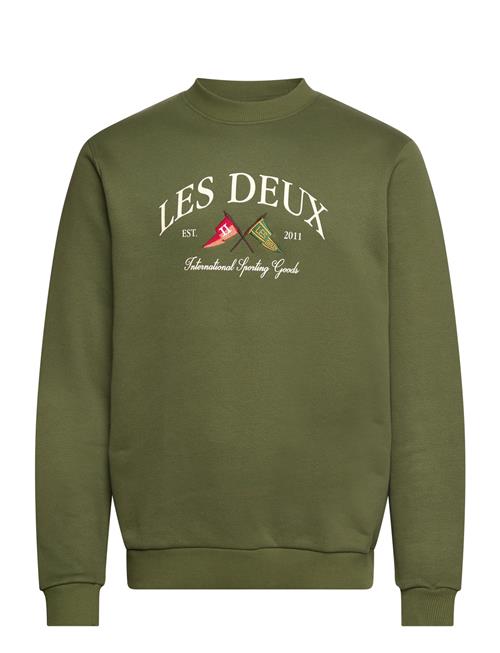 Les Deux Ivy League Sweatshirt Les Deux Green