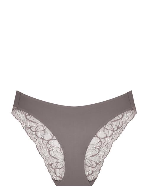 Body Make-Up Illusion Lace Highleg Tai Triumph Grey