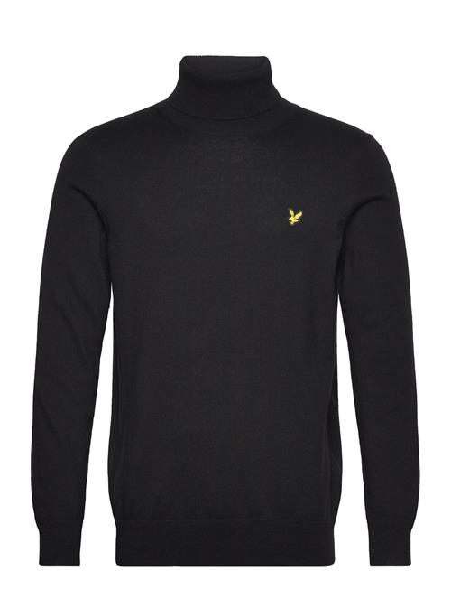 Cotton Merino Turtleneck Jumper Lyle & Scott Black