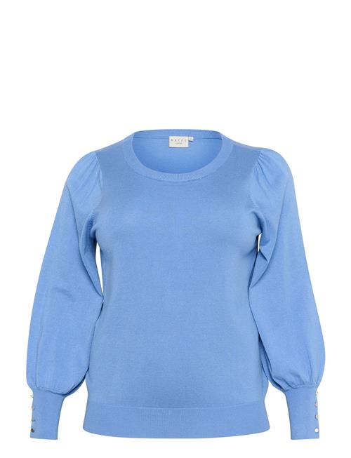 Kaffe Curve Kclizzy Ls Pullover Kaffe Curve Blue