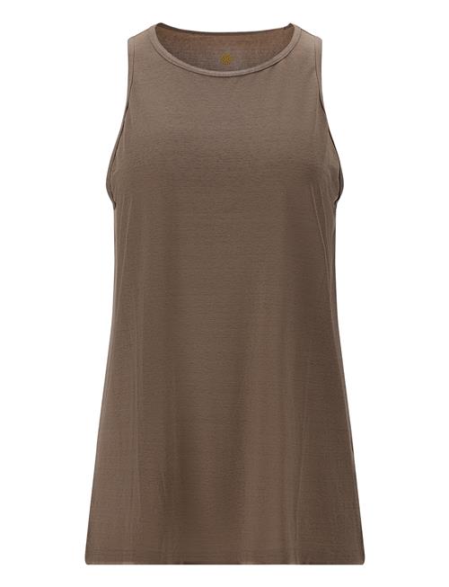 Athlecia Mota W Slub Top Athlecia Khaki