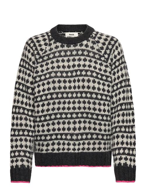 Recycled Iceland Kilian Sweater Mads Nørgaard Black