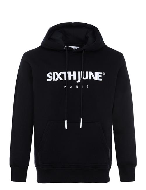 Essentiel Ls Hoodie SIXTH JUNE Black