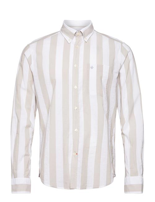 Block Stripe Bd Shirt Morris Beige