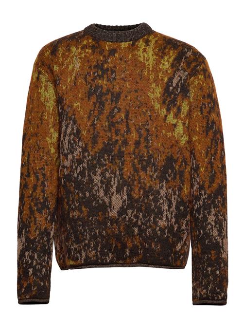 Hope Jacquard Long-Sleeve Sweater Hope Brown