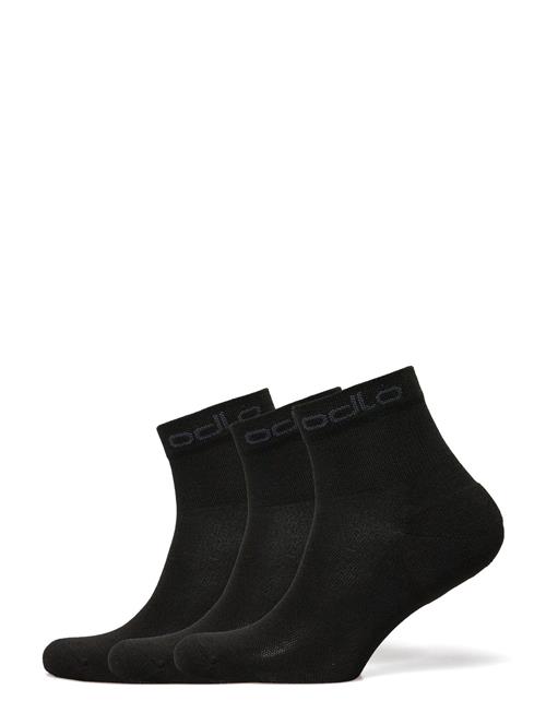 Se Odlo Odlo Socks Quarter Active 3 Pack Odlo Black ved Booztlet