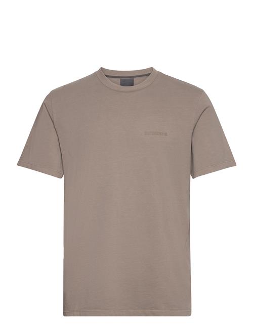 Superdry Sport Overdyed Logo Loose Tee Superdry Sport Brown