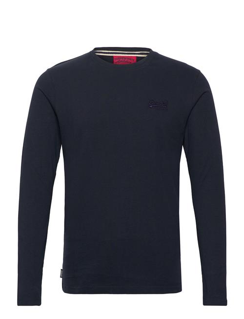 Superdry Essential Logo Long Sleeve Top Superdry Navy