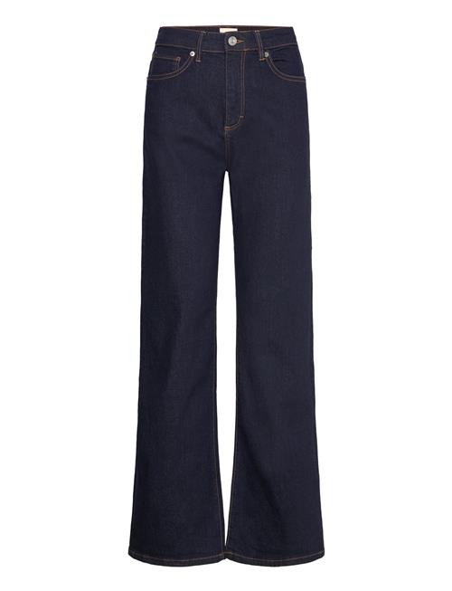 French Connection Stretch Wide Flare Denim French Connection Navy