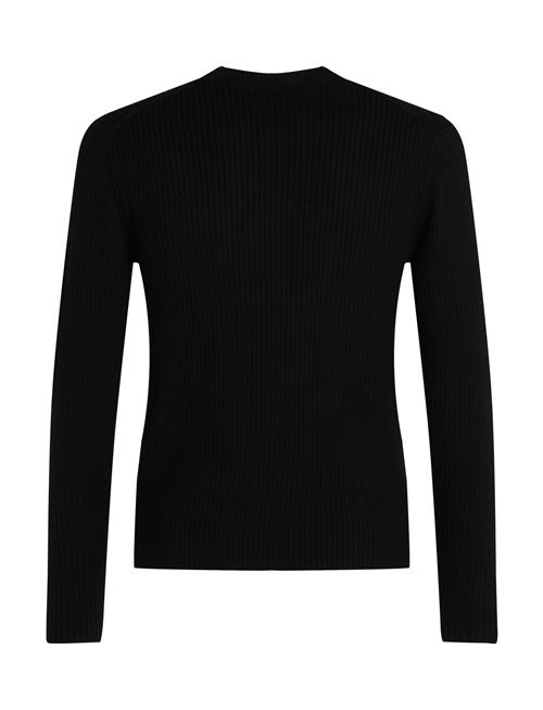 Calvin Klein Jeans Slim Rib Sweater Calvin Klein Jeans Black