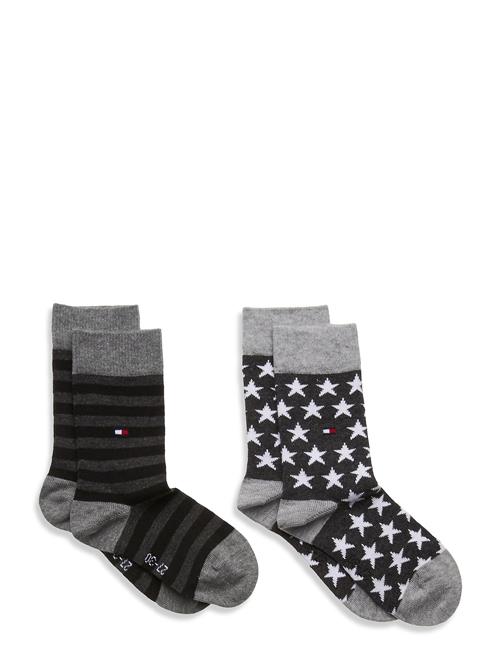 Th Kids Sock 2P Stars And Stripes Tommy Hilfiger Black