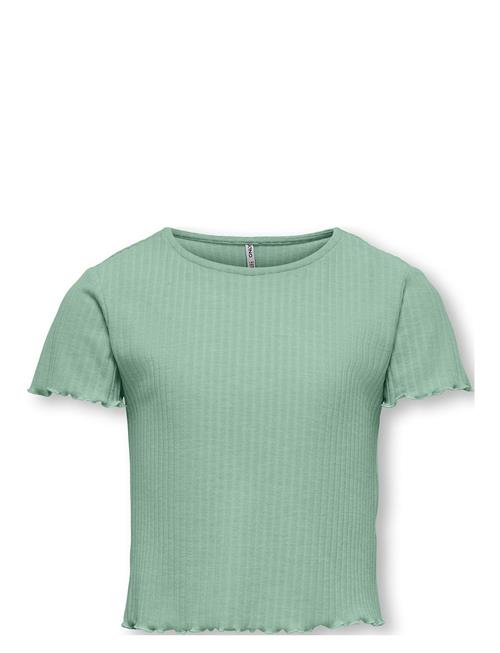 Konnella S/S O-Neck Top Jrs Kids Only Green