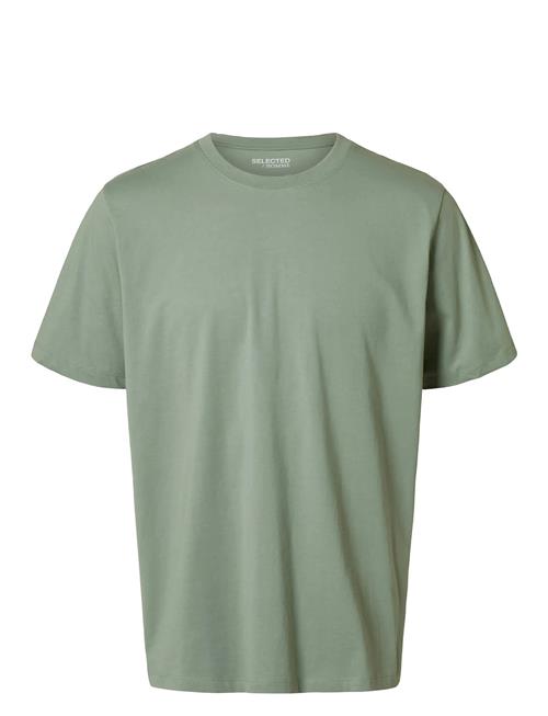 Slhaspen Ss O-Neck Tee W Selected Green