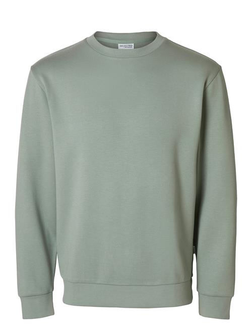 Selected Homme Slhemanuel Soft Crew Neck Sweat Noos Selected Homme Green