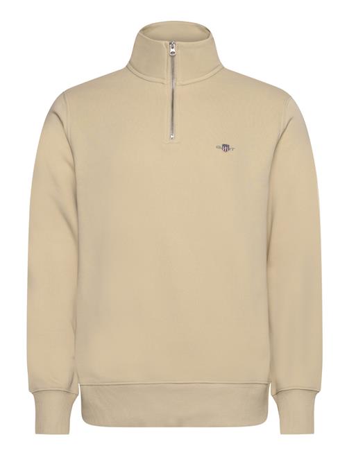 GANT Reg Shield Half Zip Sweat GANT Cream