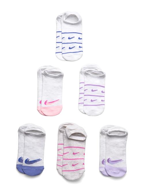 6N-6Pk No Show Sock Nike Patterned