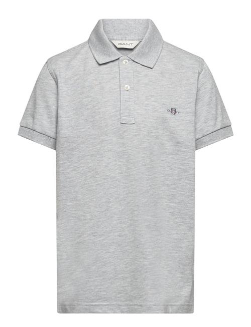 GANT Shield Ss Pique GANT Grey