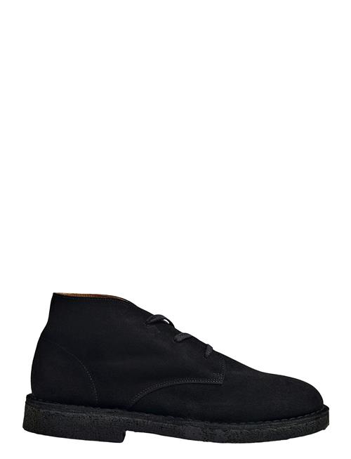 Slhricco Suede Chukka Boot Selected Black