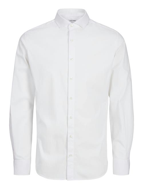 Jack & Jones Jjeaxel Stretch Shirt Ls Noos Jnr Jack & J S White